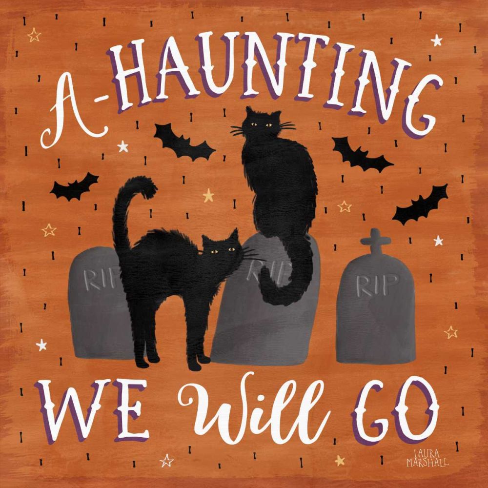 Haunted Halloween V art print by Laura Marshall for $57.95 CAD