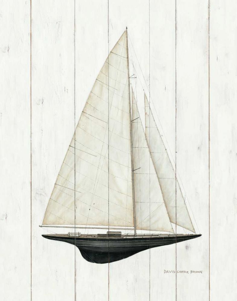 Sailboat II art print by David Carter Brown for $57.95 CAD
