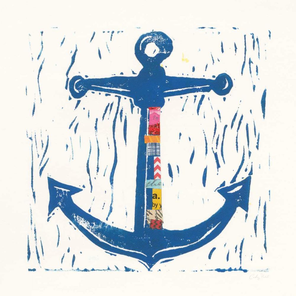 Nautical Collage III art print by Courtney Prahl for $57.95 CAD