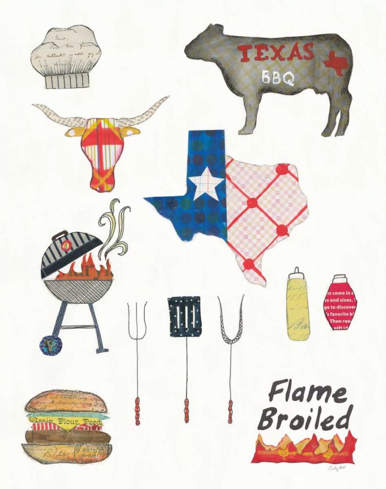 Summer Grilling II art print by Courtney Prahl for $57.95 CAD