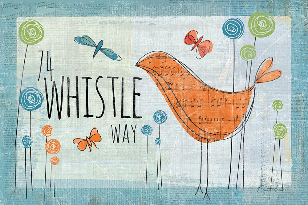 74 Whistle Way art print by Belinda Aldrich for $57.95 CAD