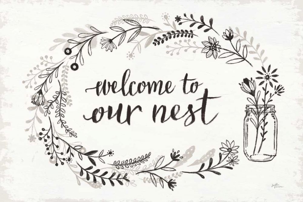 Our Nest I art print by Janelle Penner for $57.95 CAD
