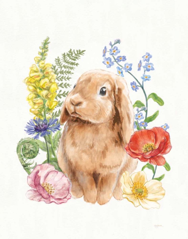 Sunny Bunny I FB art print by Mary Urban for $57.95 CAD