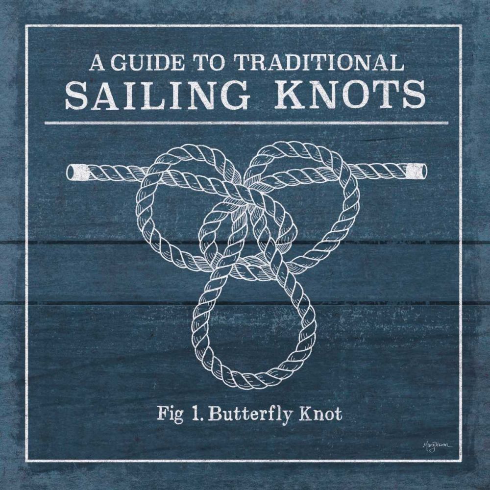 Vintage Sailing Knots II art print by Mary Urban for $57.95 CAD