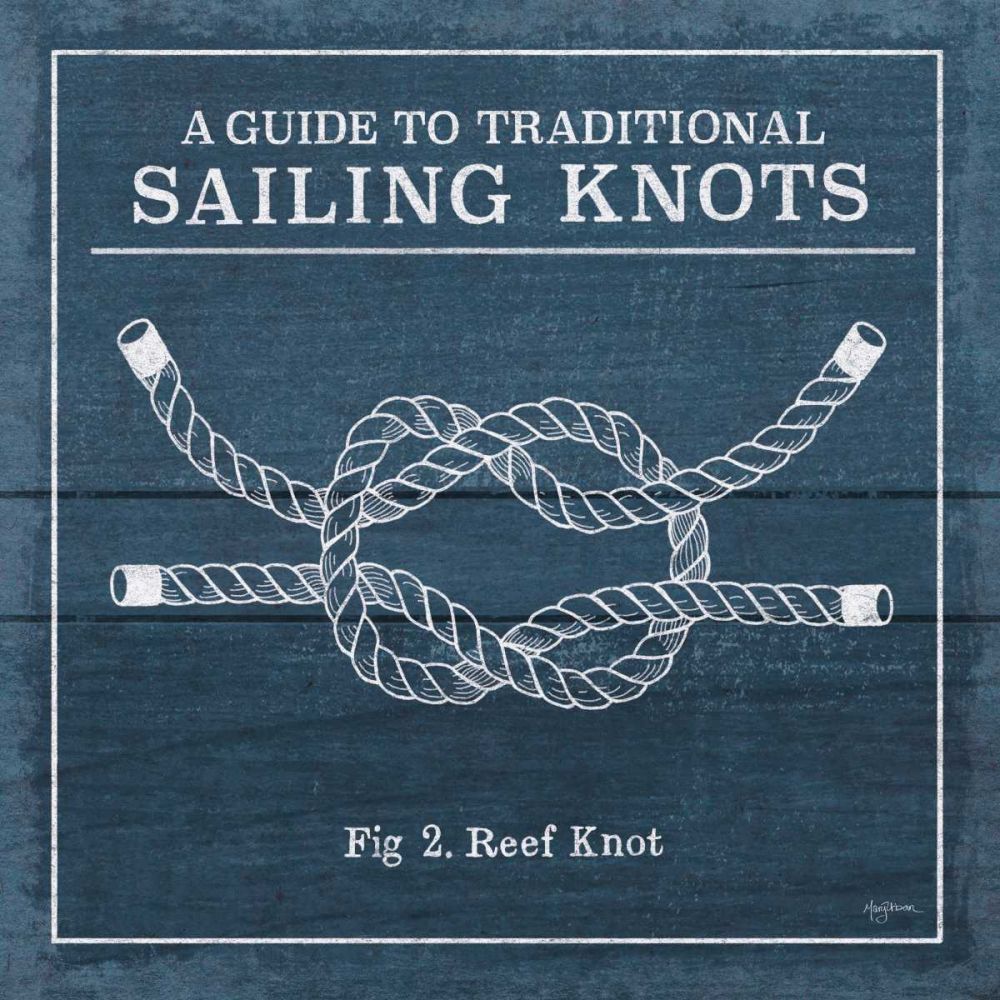 Vintage Sailing Knots III art print by Mary Urban for $57.95 CAD