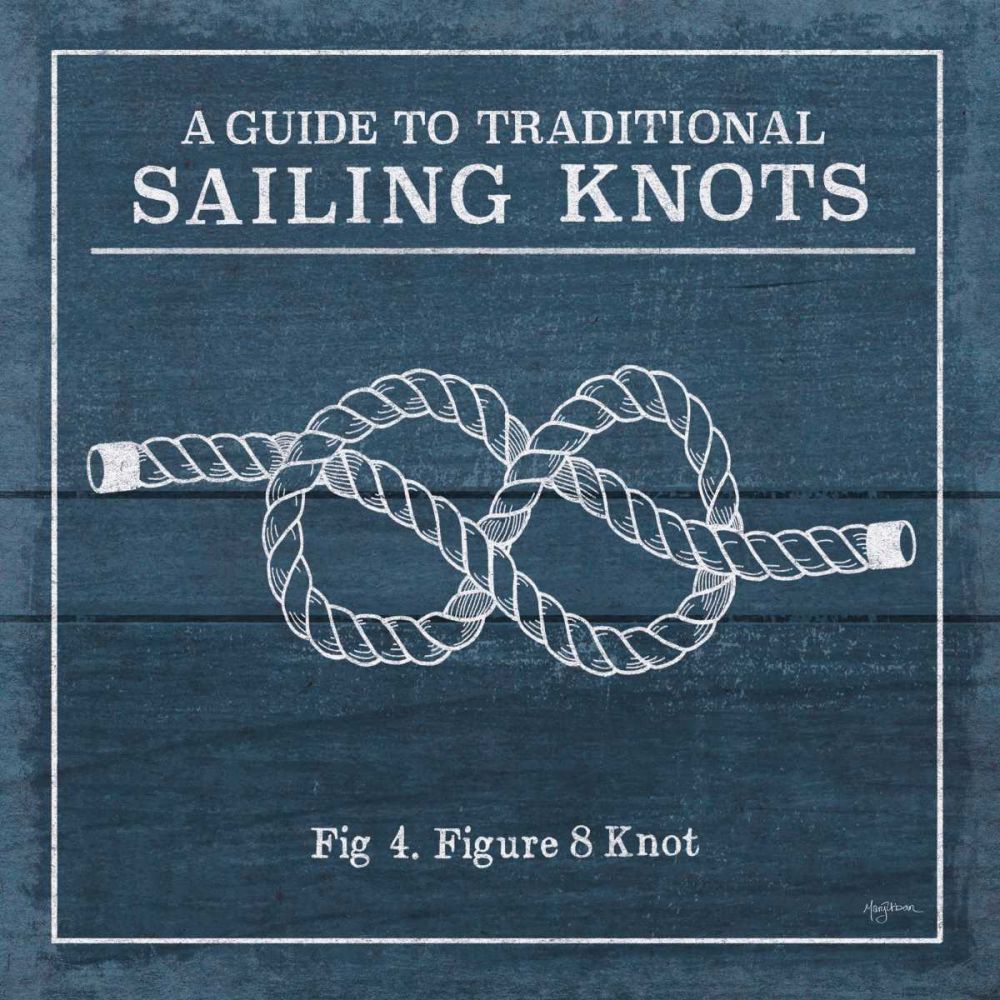 Vintage Sailing Knots IV art print by Mary Urban for $57.95 CAD