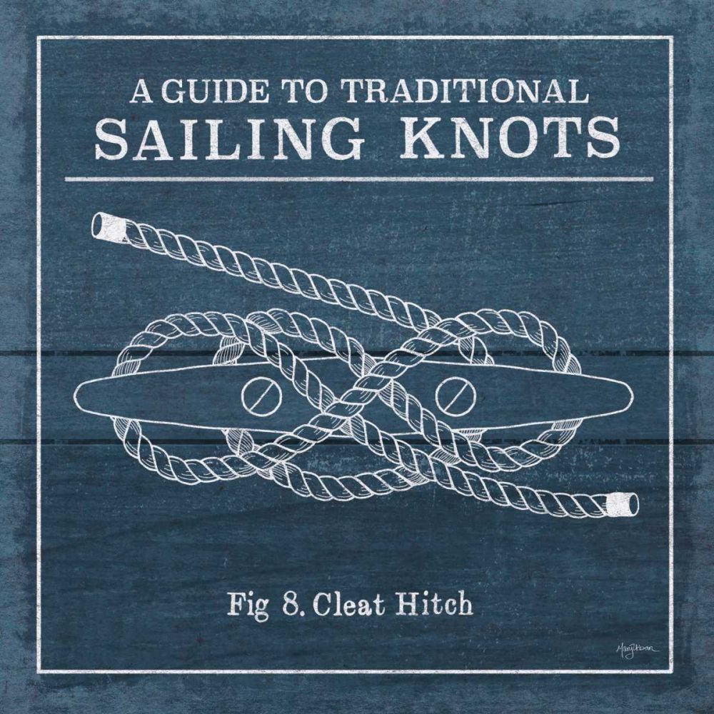 Vintage Sailing Knots VII art print by Mary Urban for $57.95 CAD