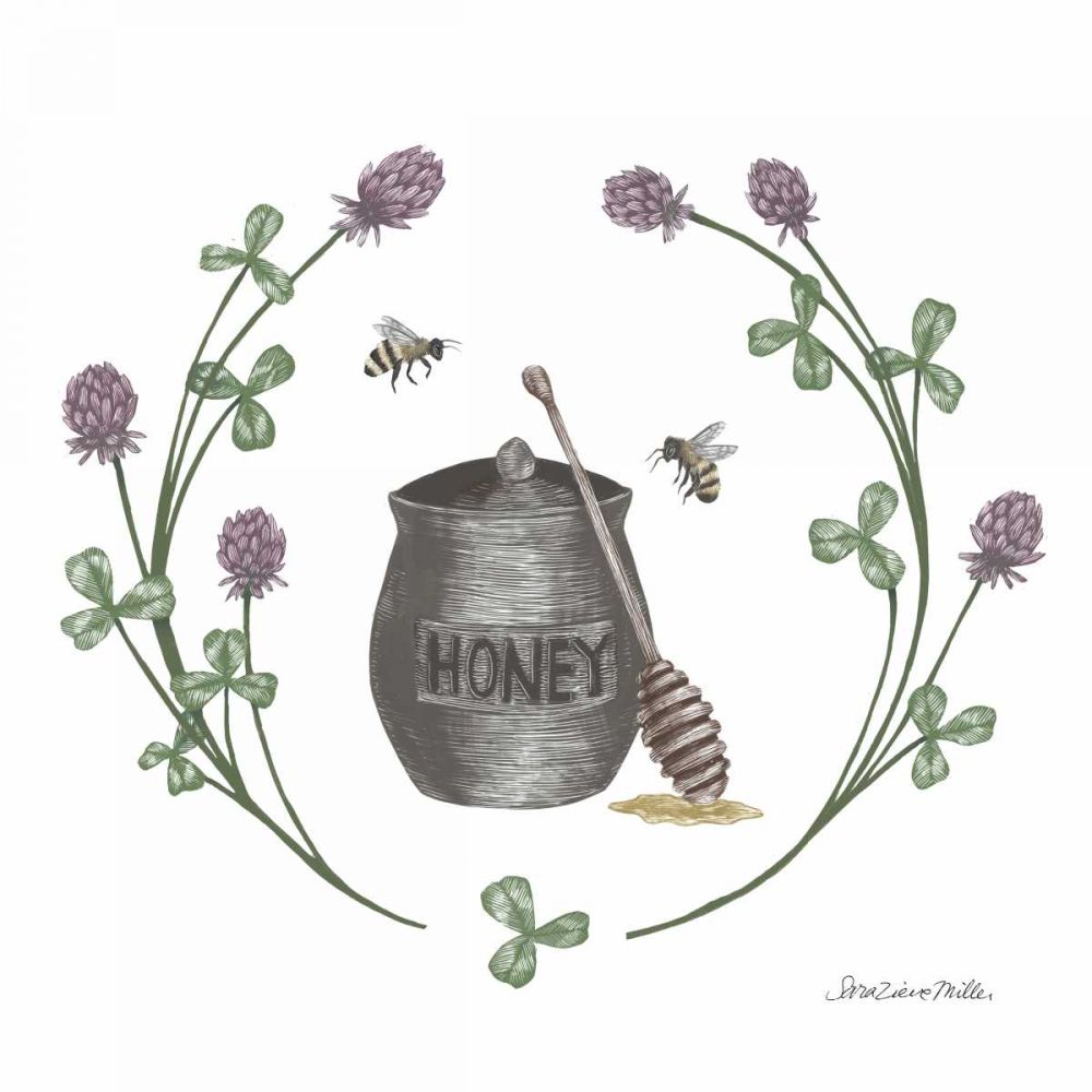 Happy to Bee Home IV art print by Sara Zieve Miller for $57.95 CAD