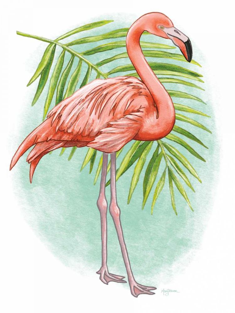 Tropical Flair II art print by Mary Urban for $57.95 CAD
