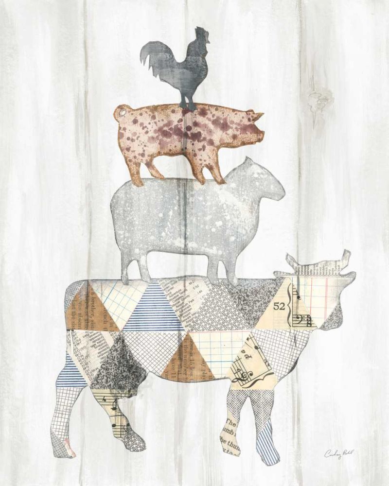 Farm Family I art print by Courtney Prahl for $57.95 CAD