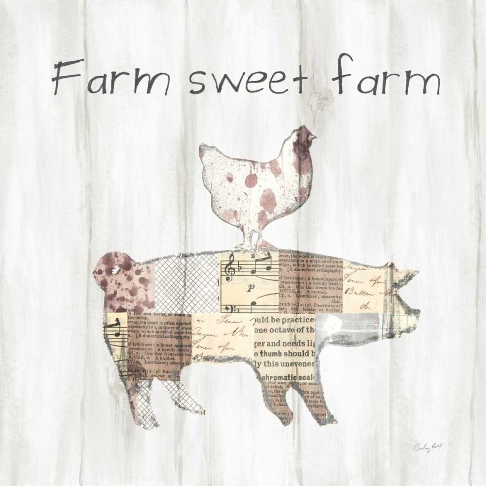 Farm Family VII art print by Courtney Prahl for $57.95 CAD