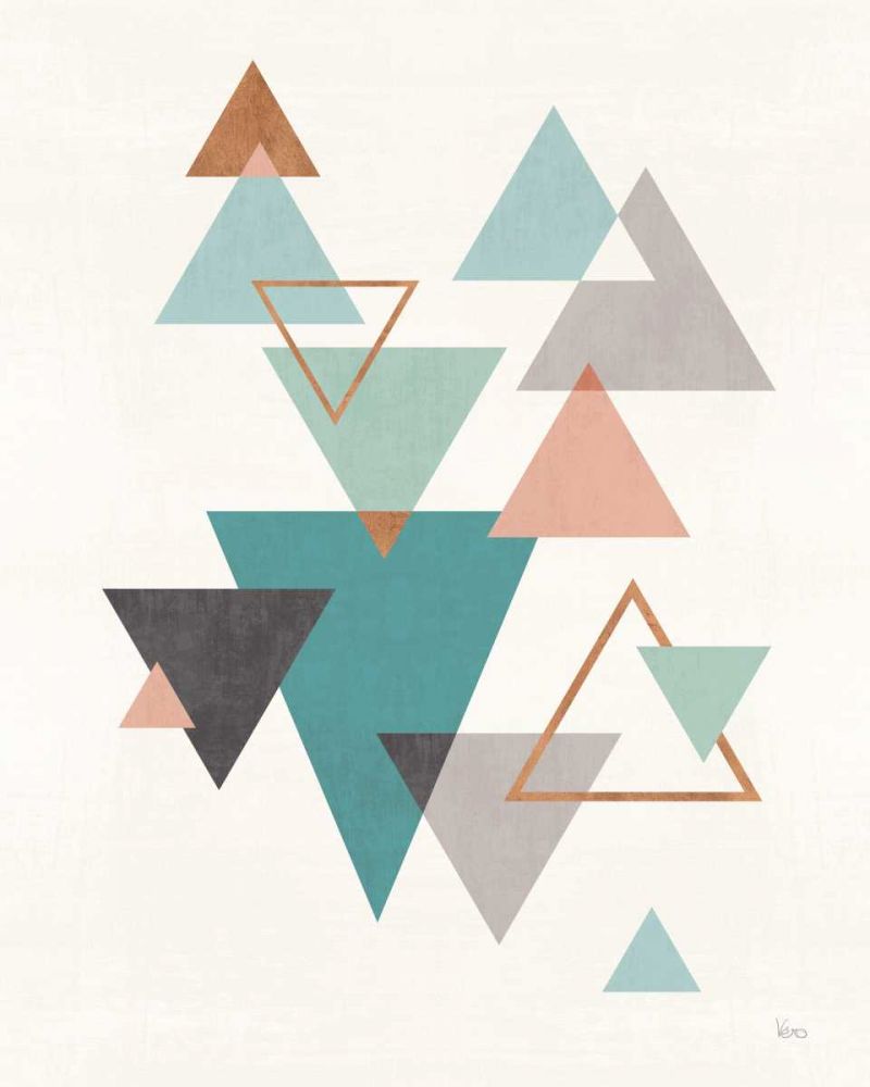 Abstract Geo II art print by Veronique Charron for $57.95 CAD