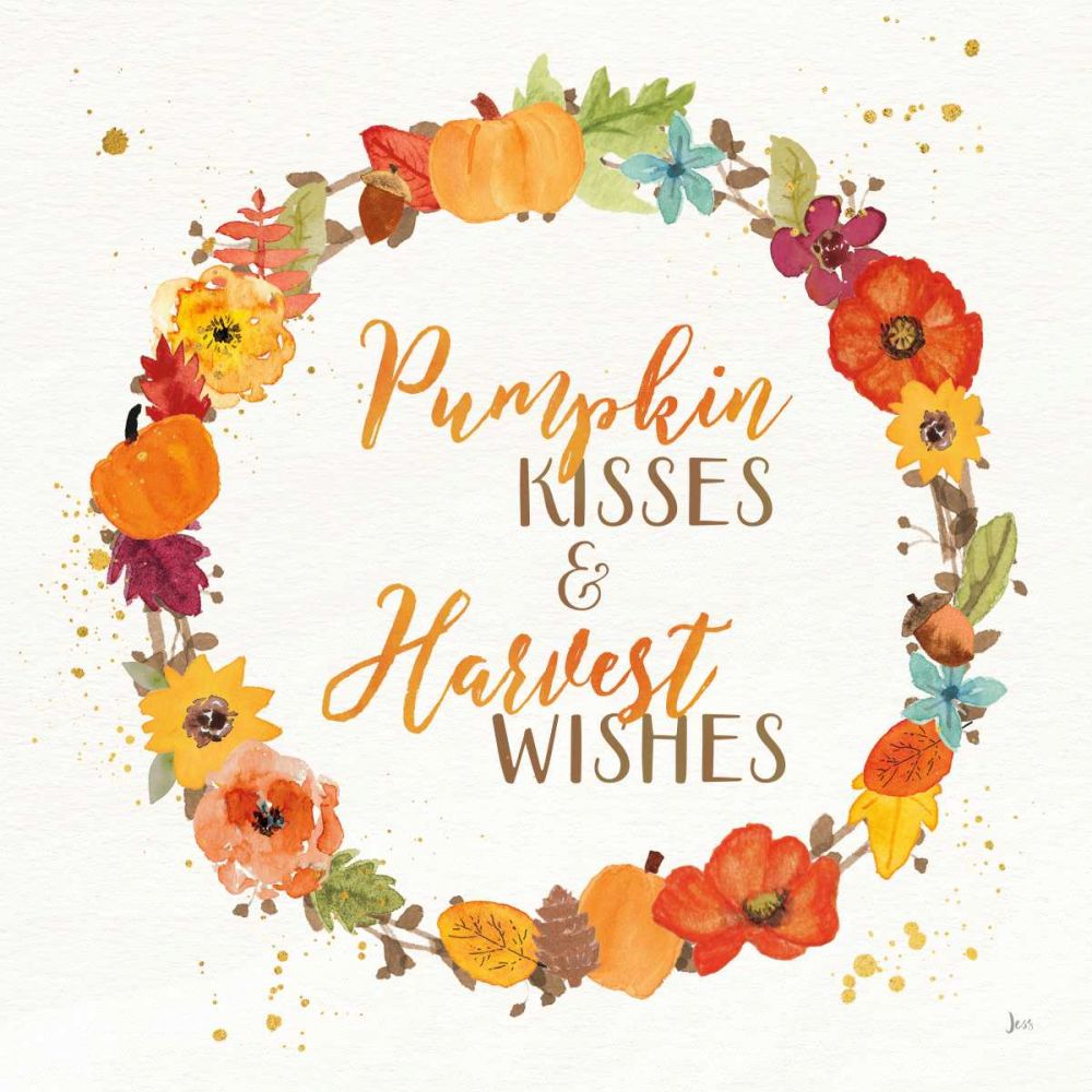 Harvest Wishes II art print by Jess Aiken for $57.95 CAD