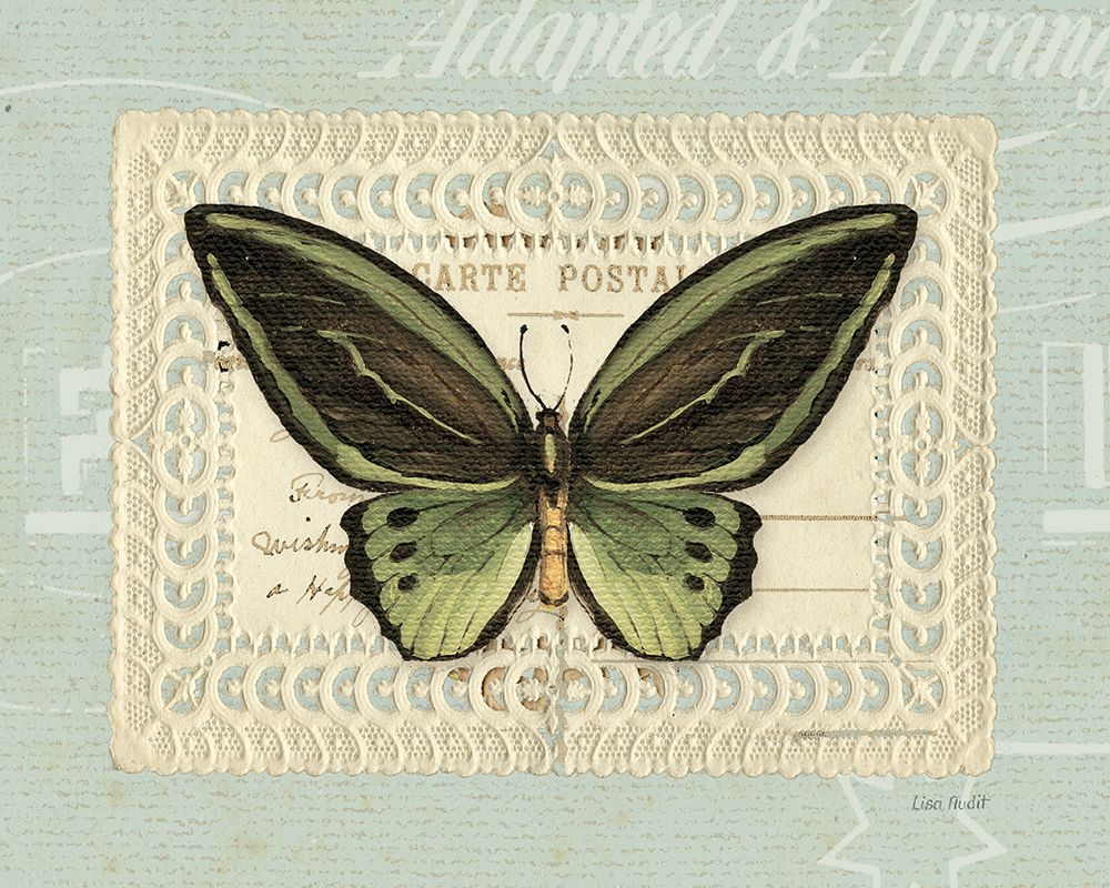 Mothers Treasure Butterfly Stamp art print by Lisa Audit for $57.95 CAD