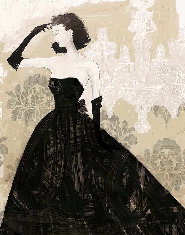 Couture Lady I Cream art print by Avery Tillmon for $57.95 CAD
