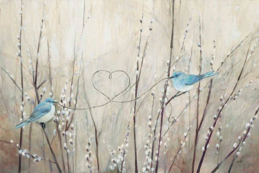 Pretty Birds Neutral String art print by Julia Purinton for $57.95 CAD