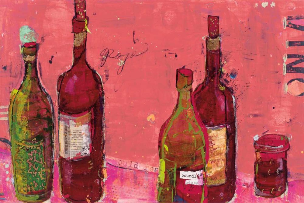 Vino Coral art print by Kellie Day for $57.95 CAD