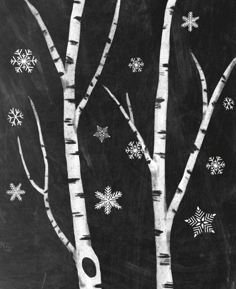 Snowy Birches IV art print by Mary Urban for $57.95 CAD