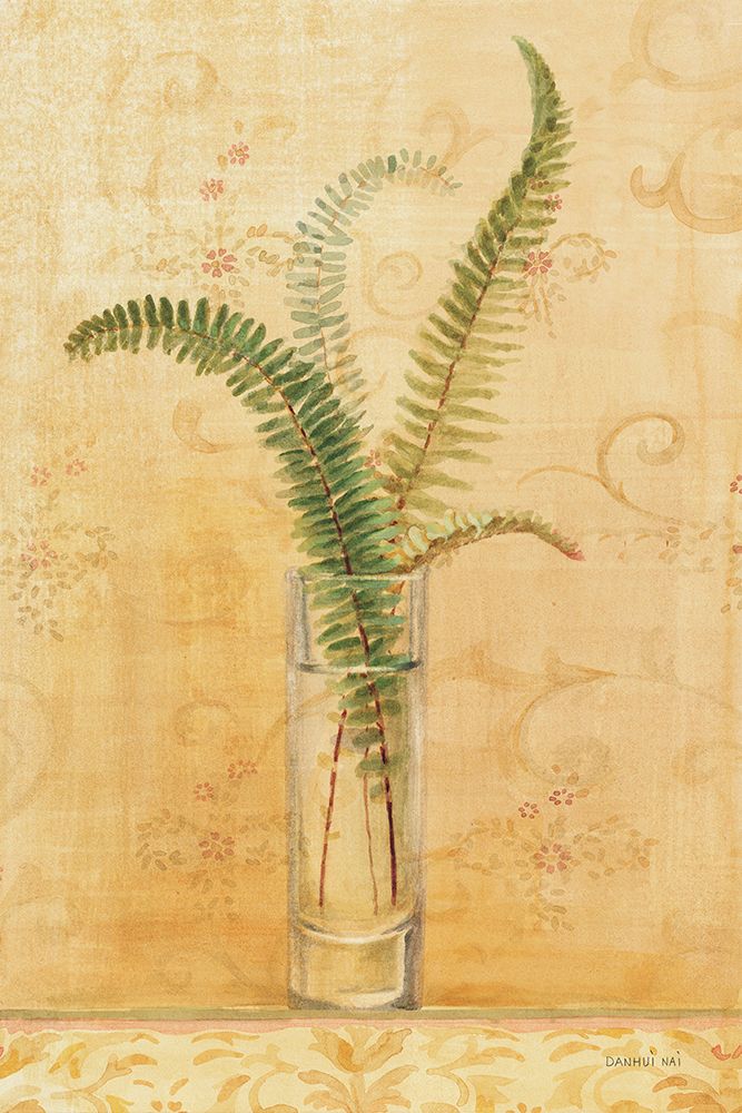 Ferns in Glass Vase II art print by Danhui Nai for $57.95 CAD