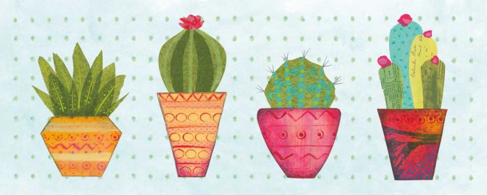 Southwest Cactus VI art print by Courtney Prahl for $57.95 CAD