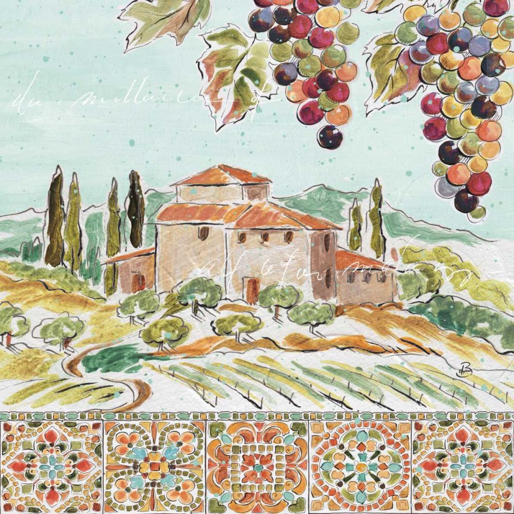 Tuscan Breeze II art print by Daphne Brissonnet for $57.95 CAD
