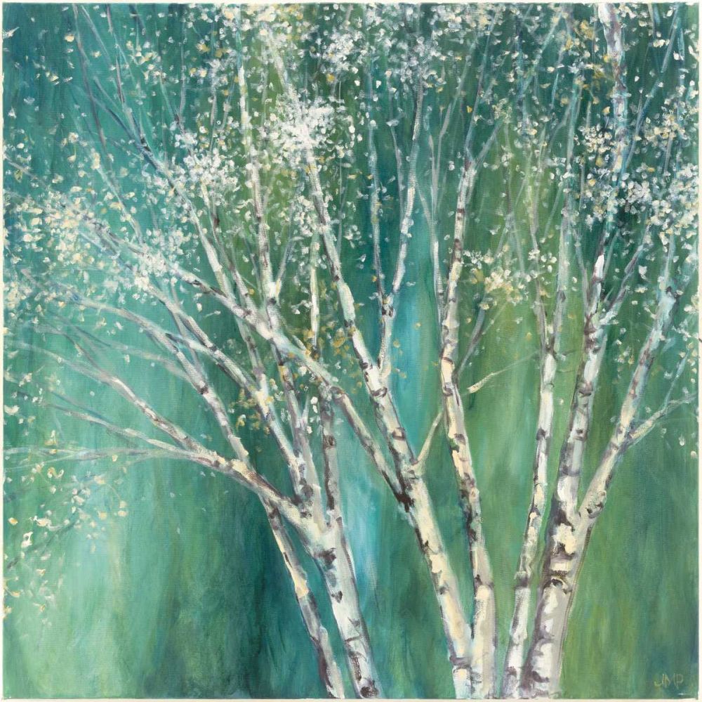Blue Birch Green art print by Julia Purinton for $57.95 CAD