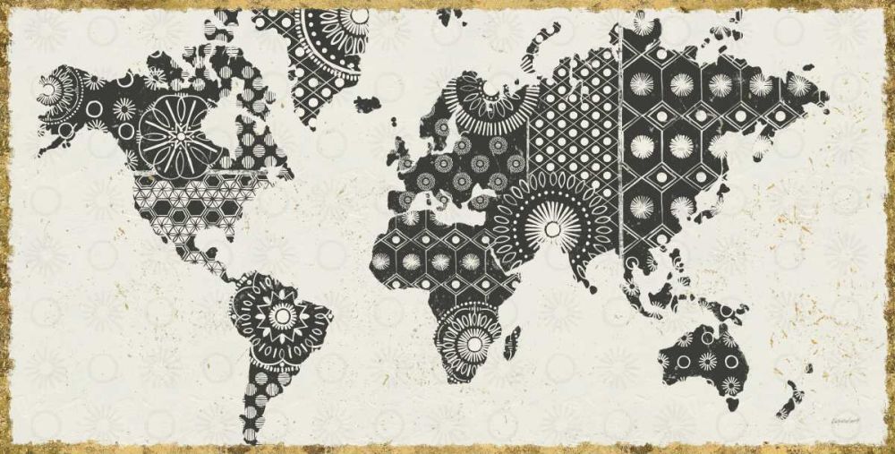 Kami Map art print by Kathrine Lovell for $57.95 CAD