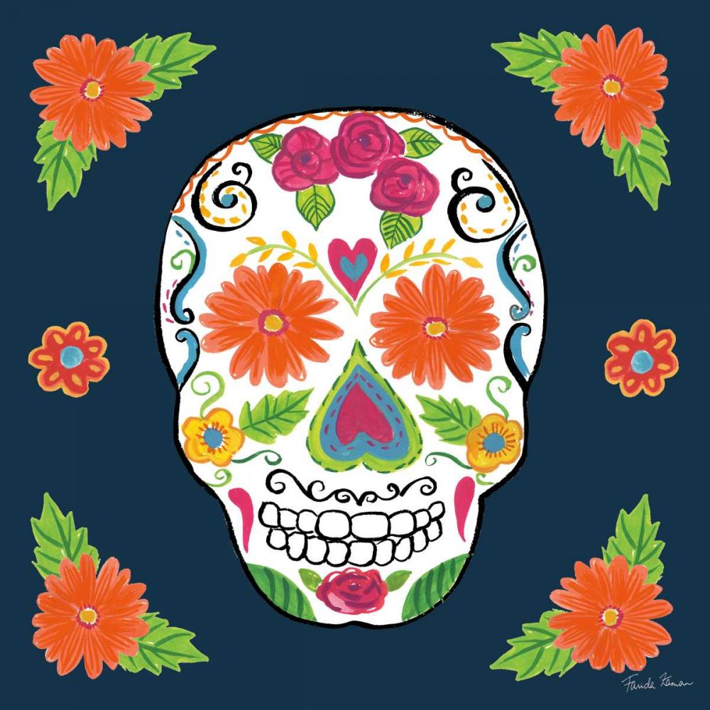 Day of the Dead I art print by Farida Zaman for $57.95 CAD
