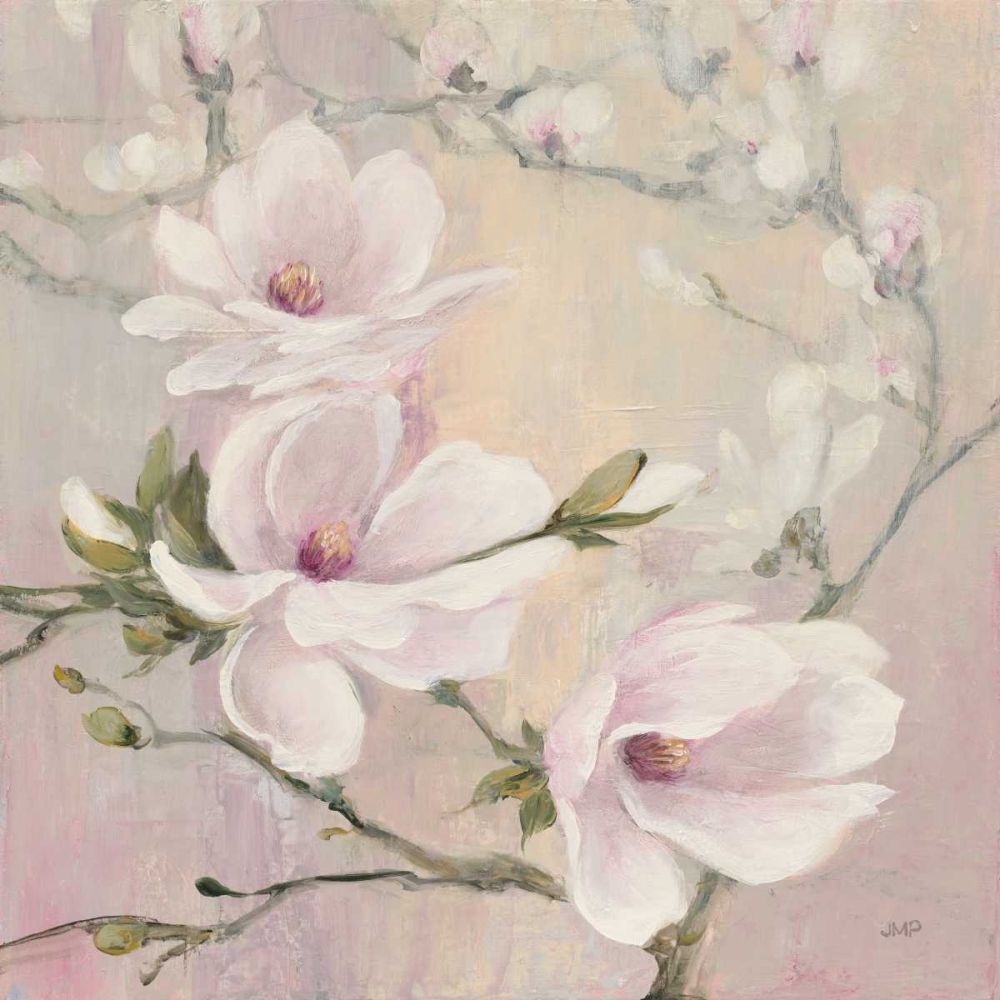 Blushing Magnolias art print by Julia Purinton for $57.95 CAD