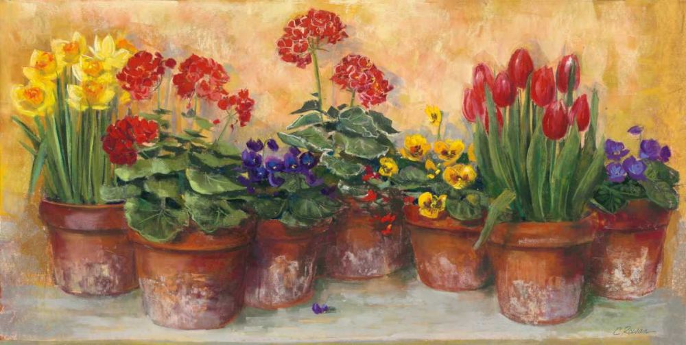 Spring in the Greenhouse art print by Carol Rowan for $57.95 CAD