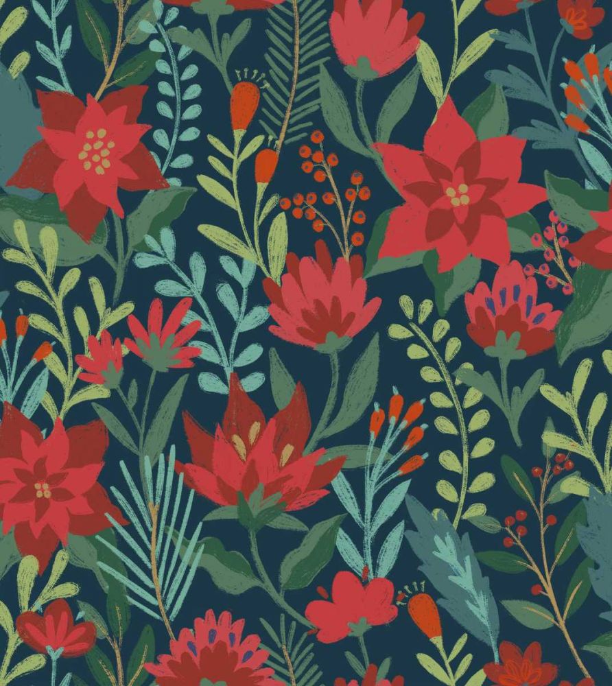 Christmas Bloom Step 01A art print by Janelle Penner for $57.95 CAD