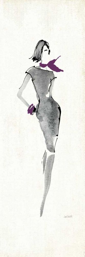 Purple Flair II art print by Anne Tavoletti for $57.95 CAD