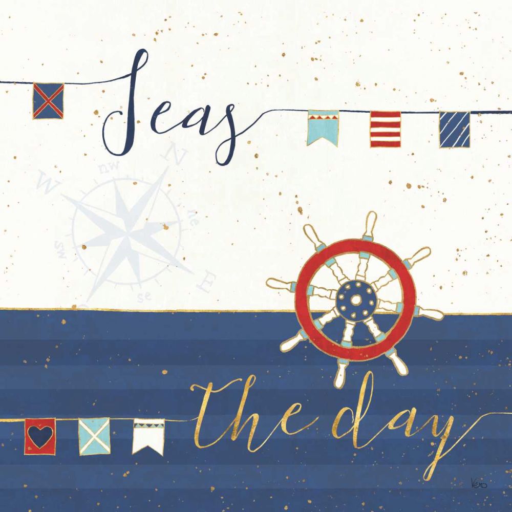 Underlined Nautical III art print by Veronique Charron for $57.95 CAD
