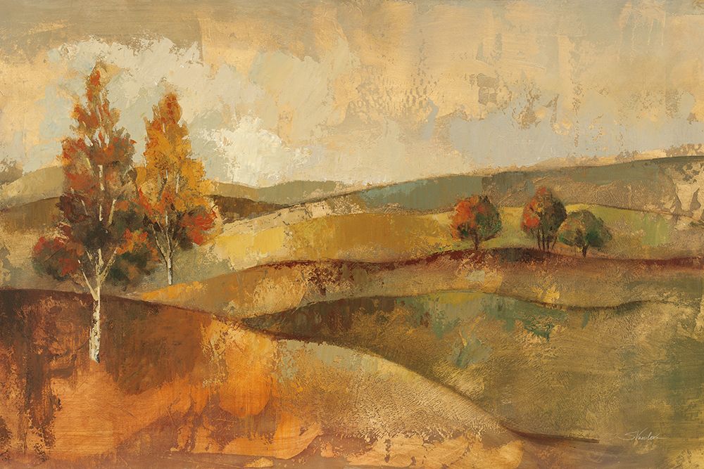 Autumn Hills art print by Silvia Vassileva for $57.95 CAD
