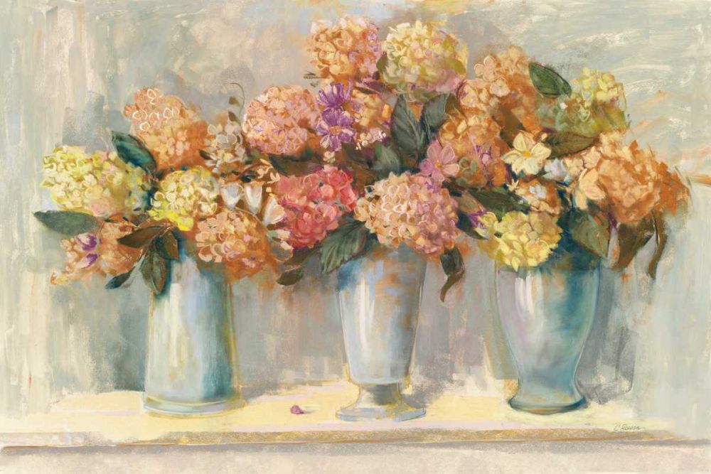 Fall Hydrangea Bouquets art print by Carol Rowan for $57.95 CAD