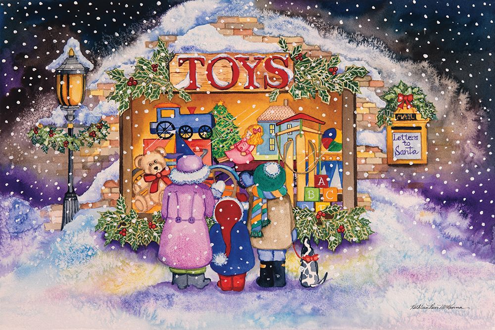 Toyshop art print by Kathleen Parr McKenna for $57.95 CAD