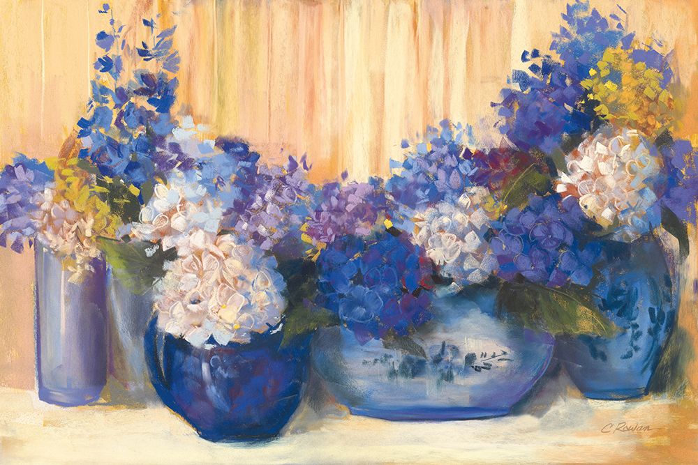 Country Hydrangea art print by Carol Rowan for $57.95 CAD