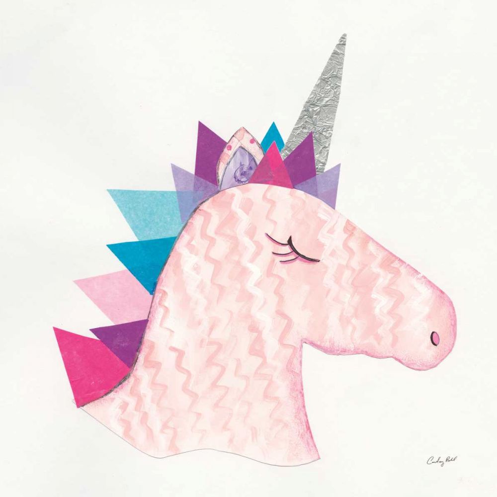 Unicorn Power I art print by Courtney Prahl for $57.95 CAD