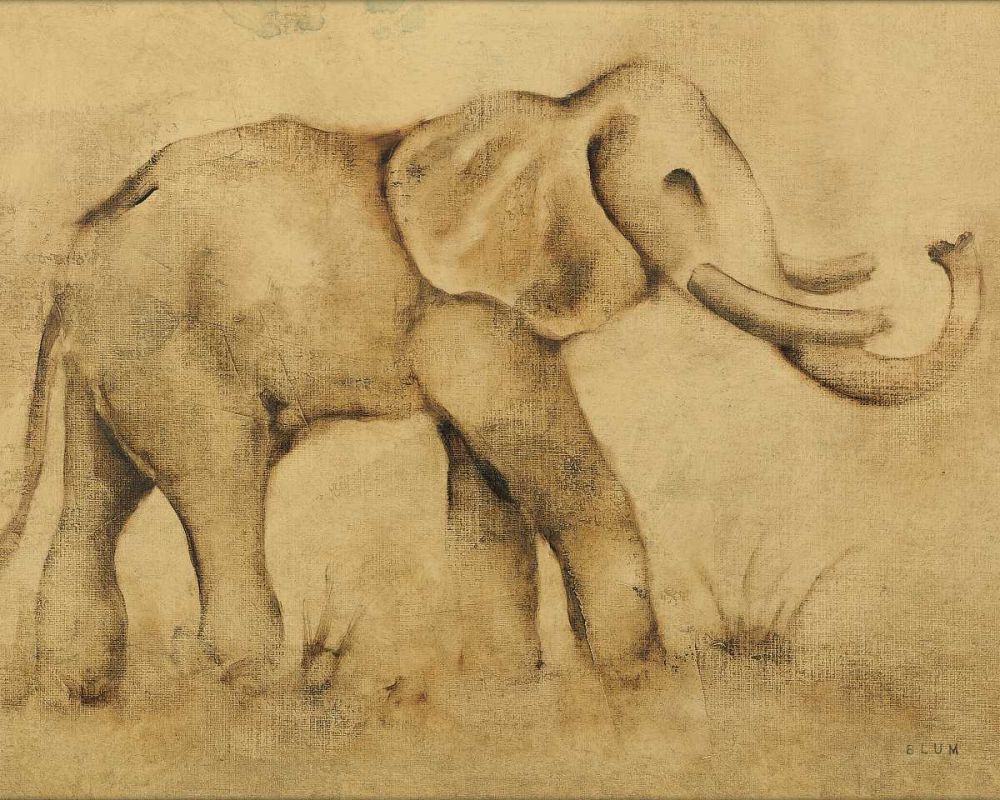 Global Elephant Light Crop art print by Cheri Blum for $57.95 CAD