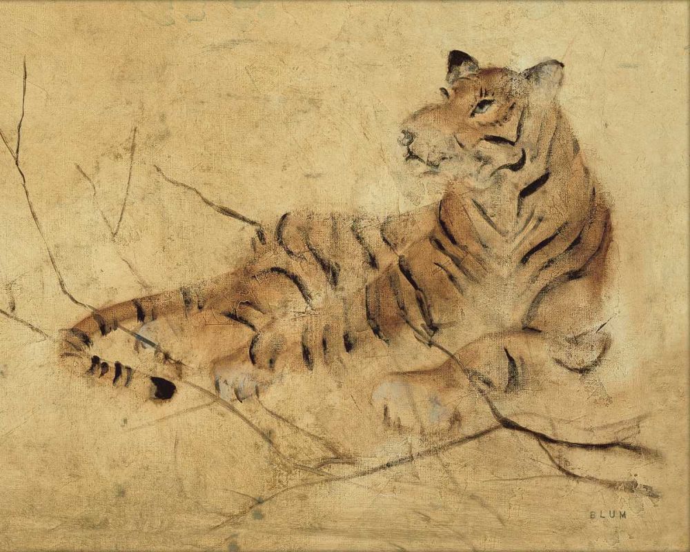 Global Tiger Light Crop art print by Cheri Blum for $57.95 CAD