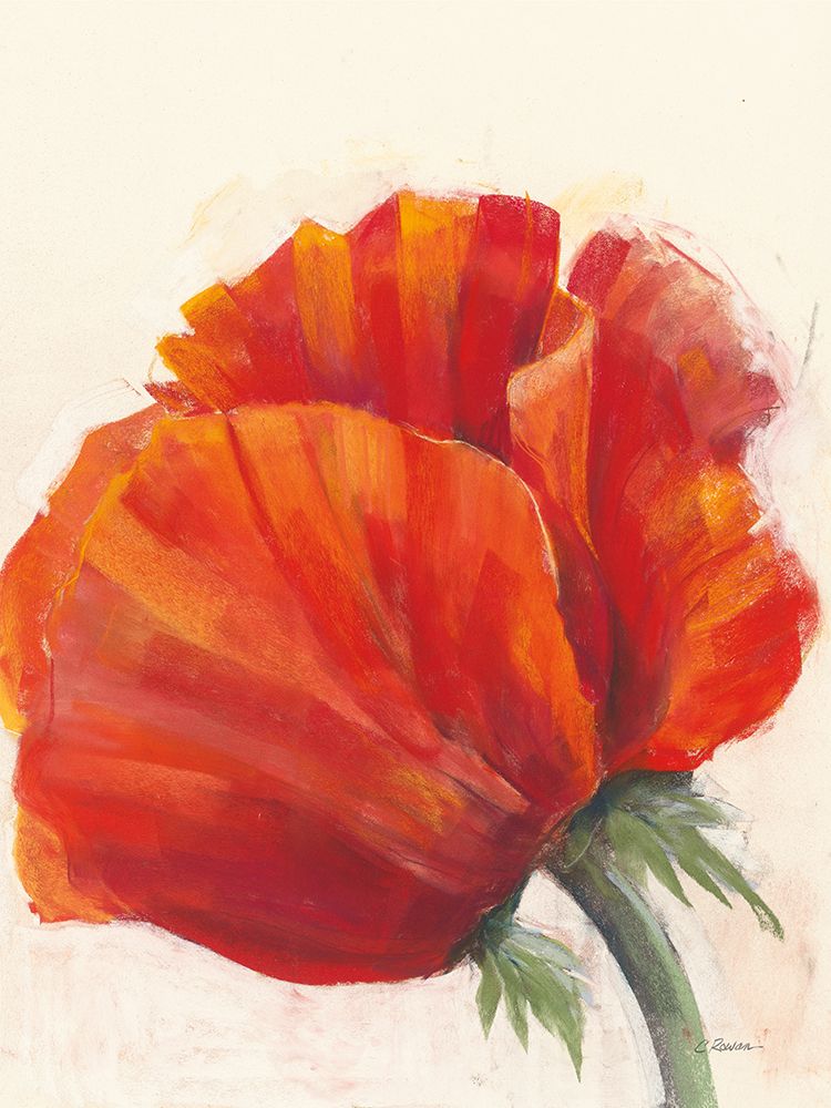 Poppy Orange art print by Carol Rowan for $57.95 CAD