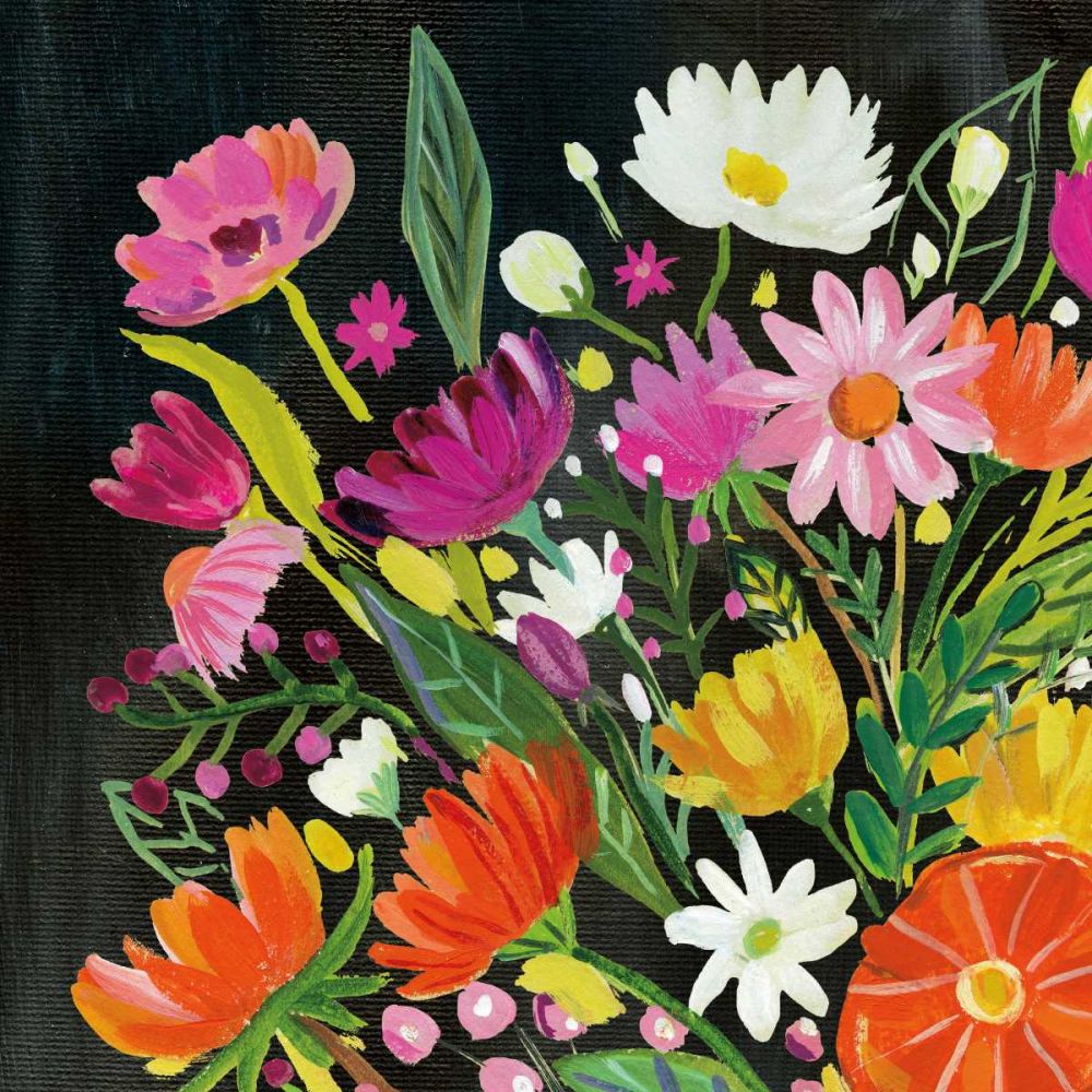 Vintage Floral I art print by Farida Zaman for $57.95 CAD