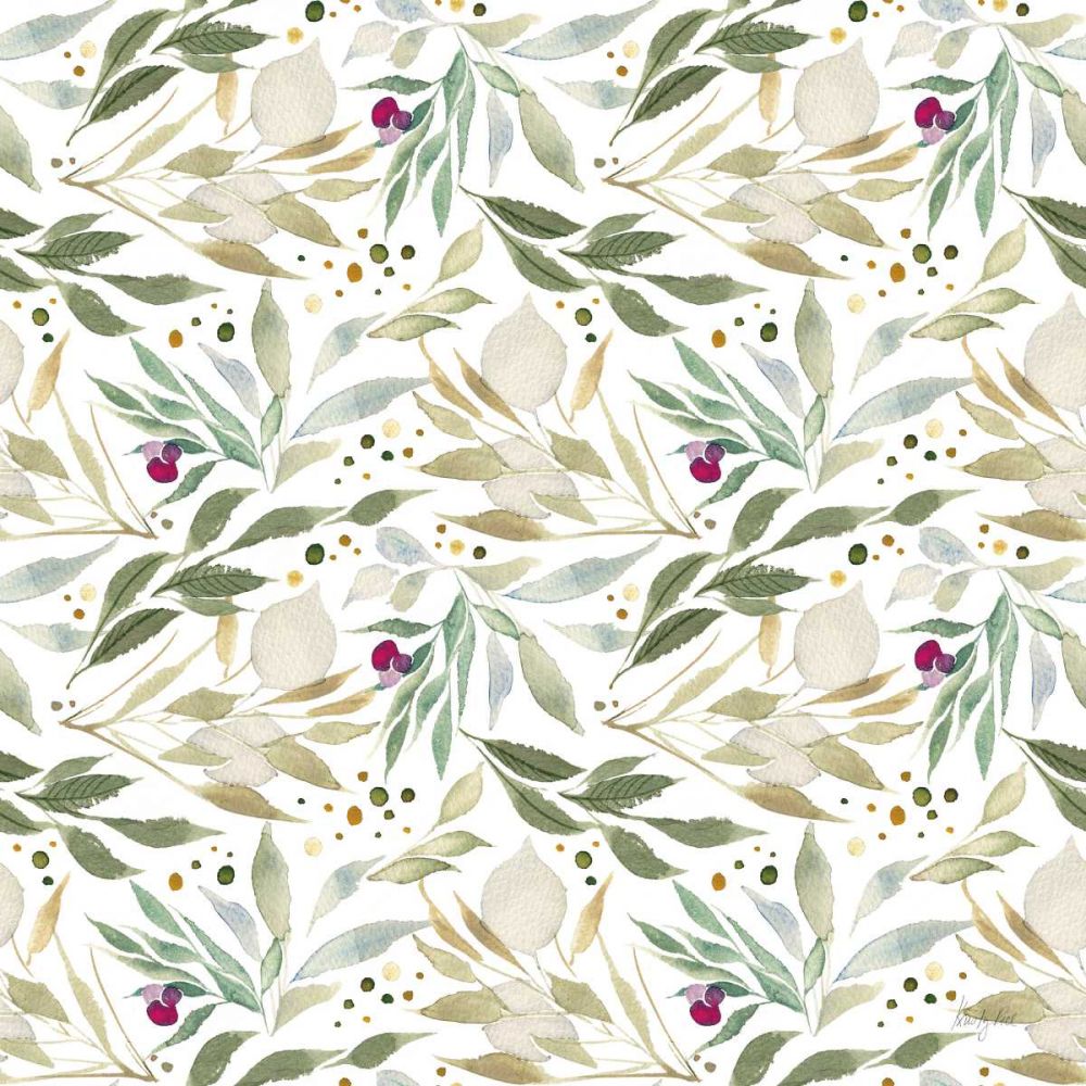 The Joy of White Pattern II art print by Kristy Rice for $57.95 CAD