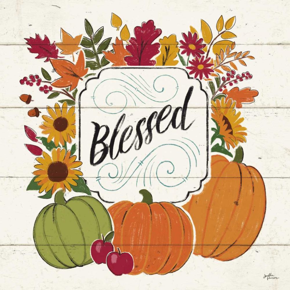 Thankful III White art print by Janelle Penner for $57.95 CAD
