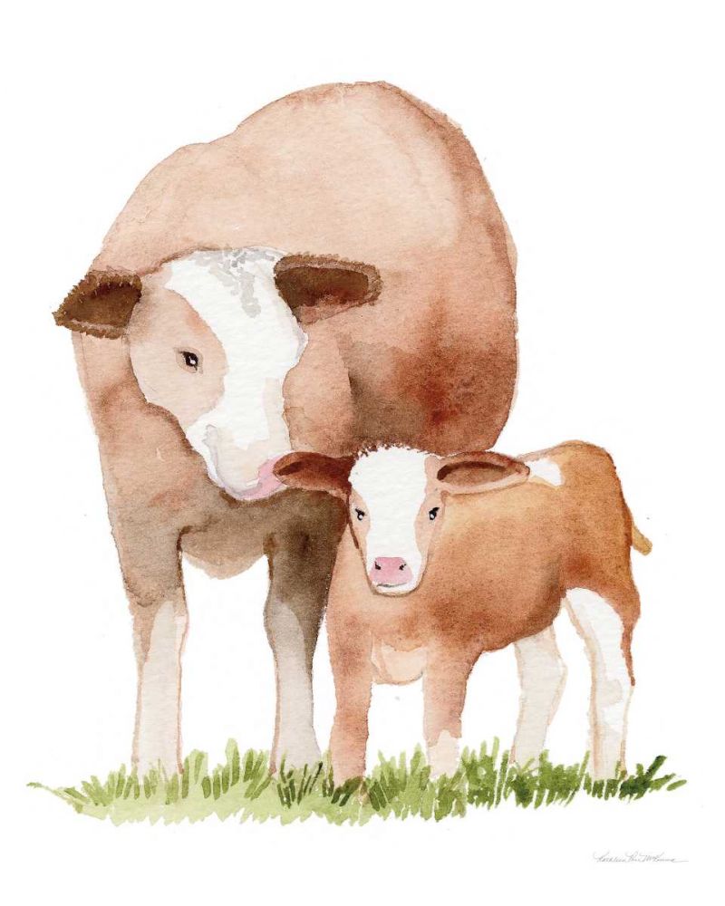 Life on the Farm Animal Element I art print by Kathleen Parr McKenna for $57.95 CAD