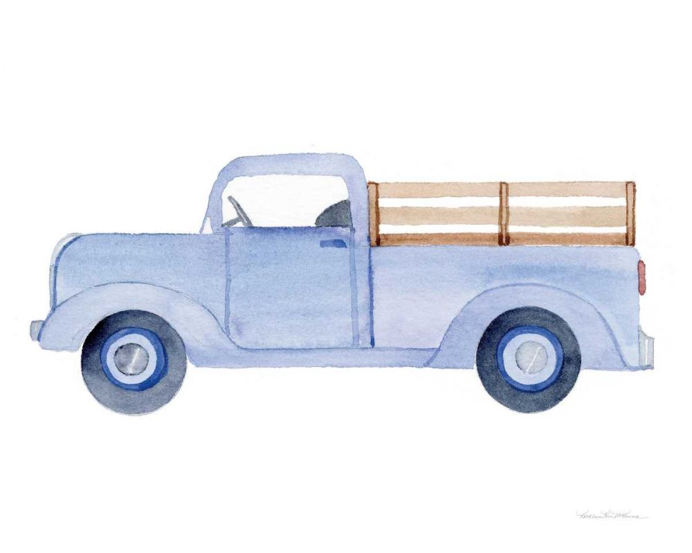 Life on the Farm Truck Element art print by Kathleen Parr McKenna for $57.95 CAD