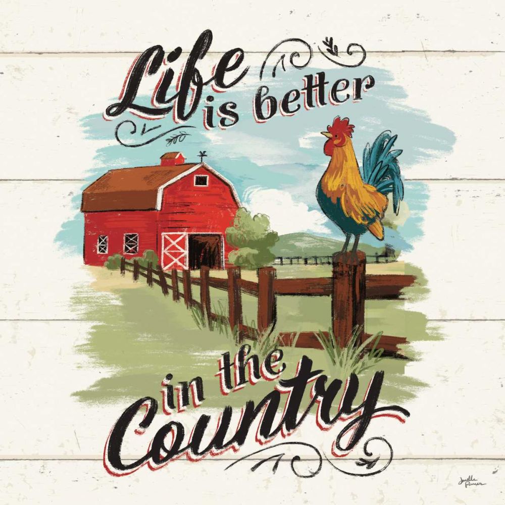 Farm Life III art print by Janelle Penner for $57.95 CAD