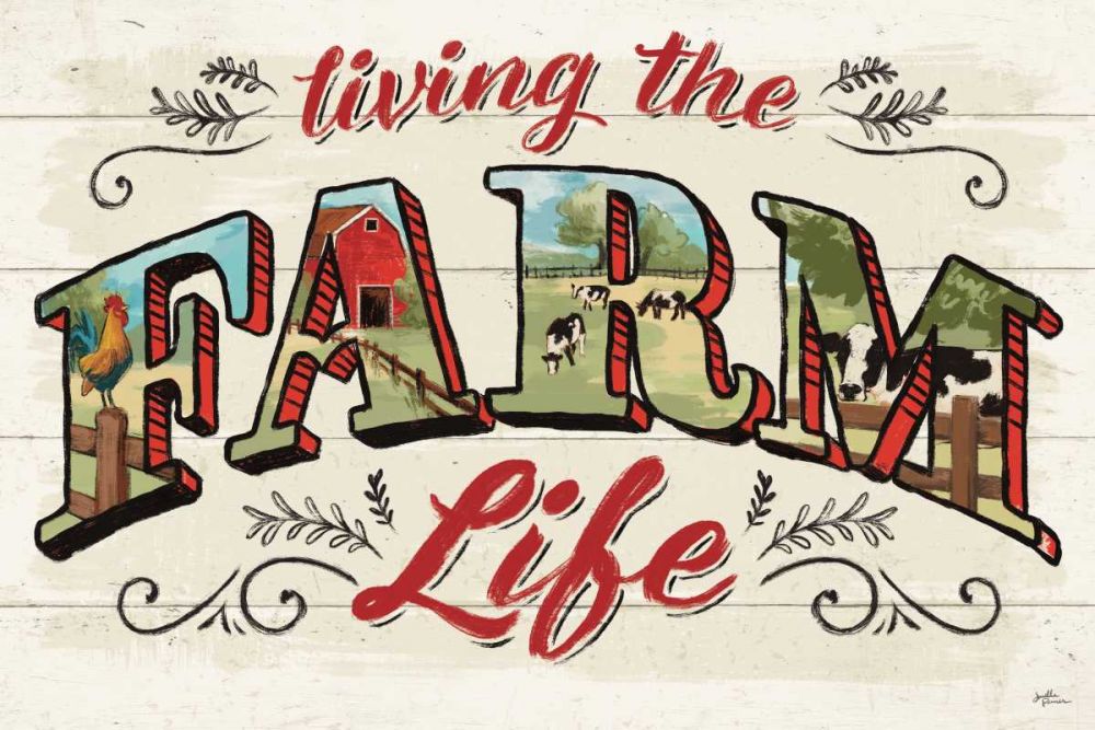 Farm Life IV art print by Janelle Penner for $57.95 CAD