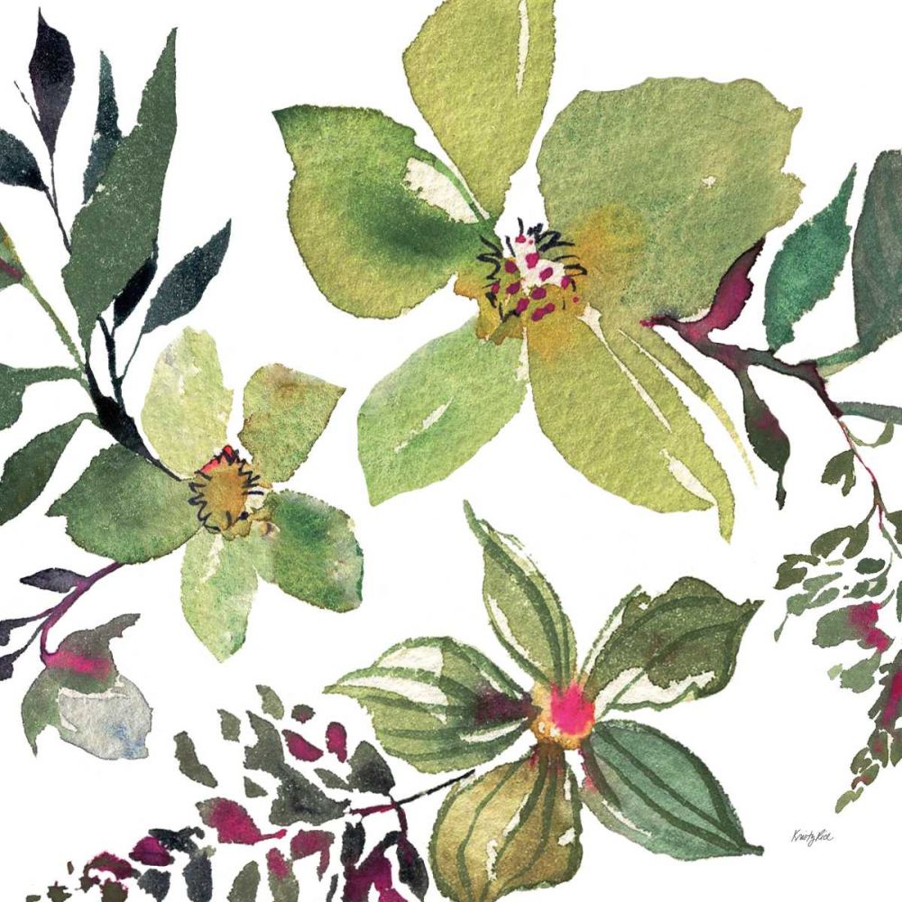 Hellebore Ya Doing II art print by Kristy Rice for $57.95 CAD