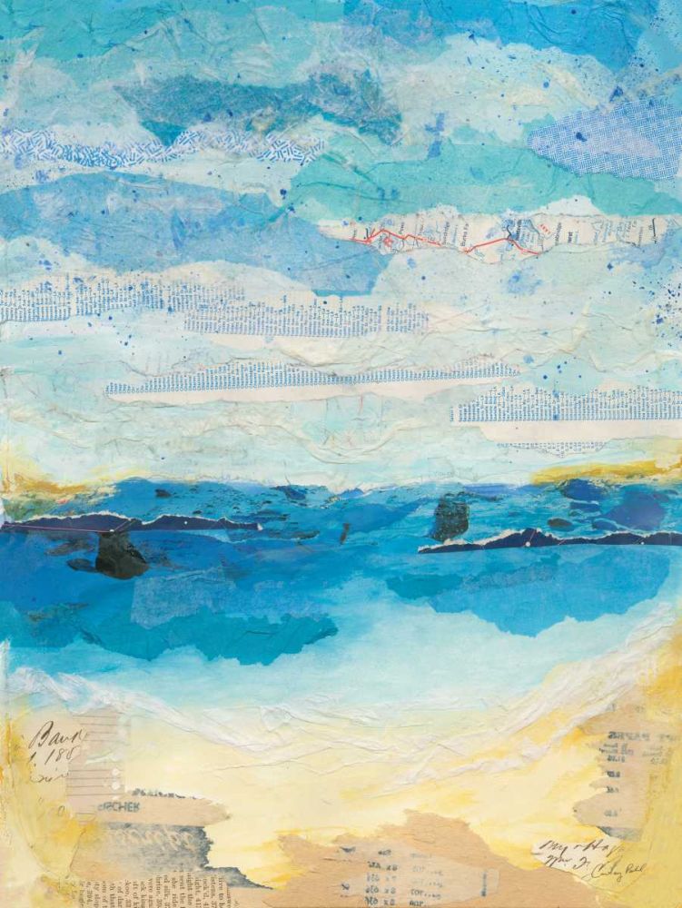 Abstract Coastal III art print by Courtney Prahl for $57.95 CAD